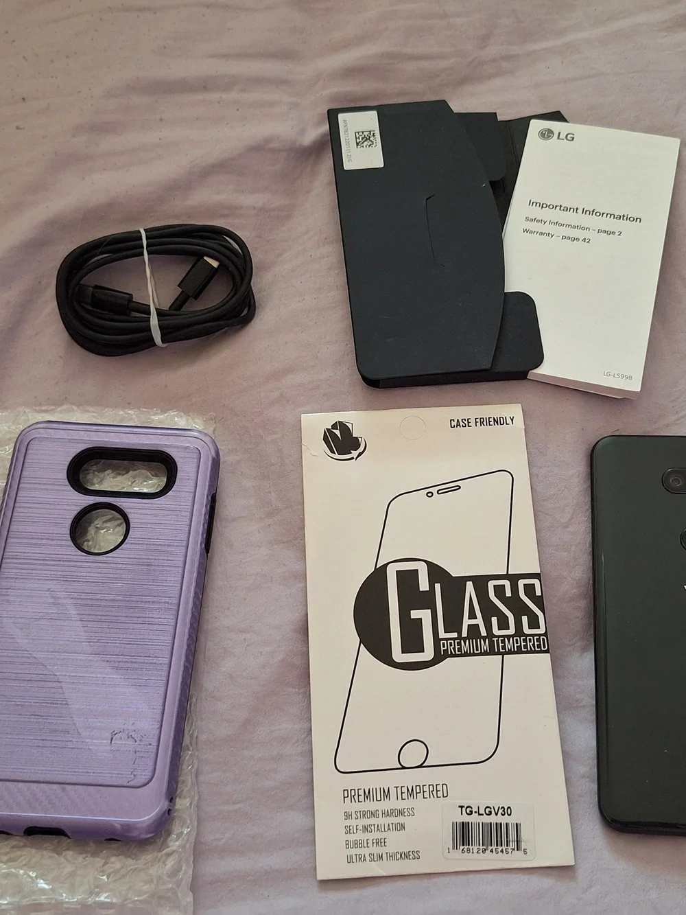 LG V30+ Smartphone - Black